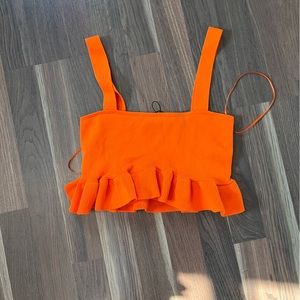 Never worn zara crop top